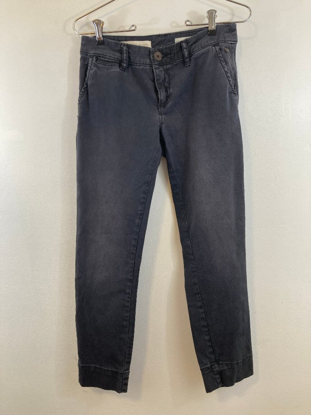 Anthropologie Pilcro & The Letterpress Stet Cropped Chinos Size 25 Blue